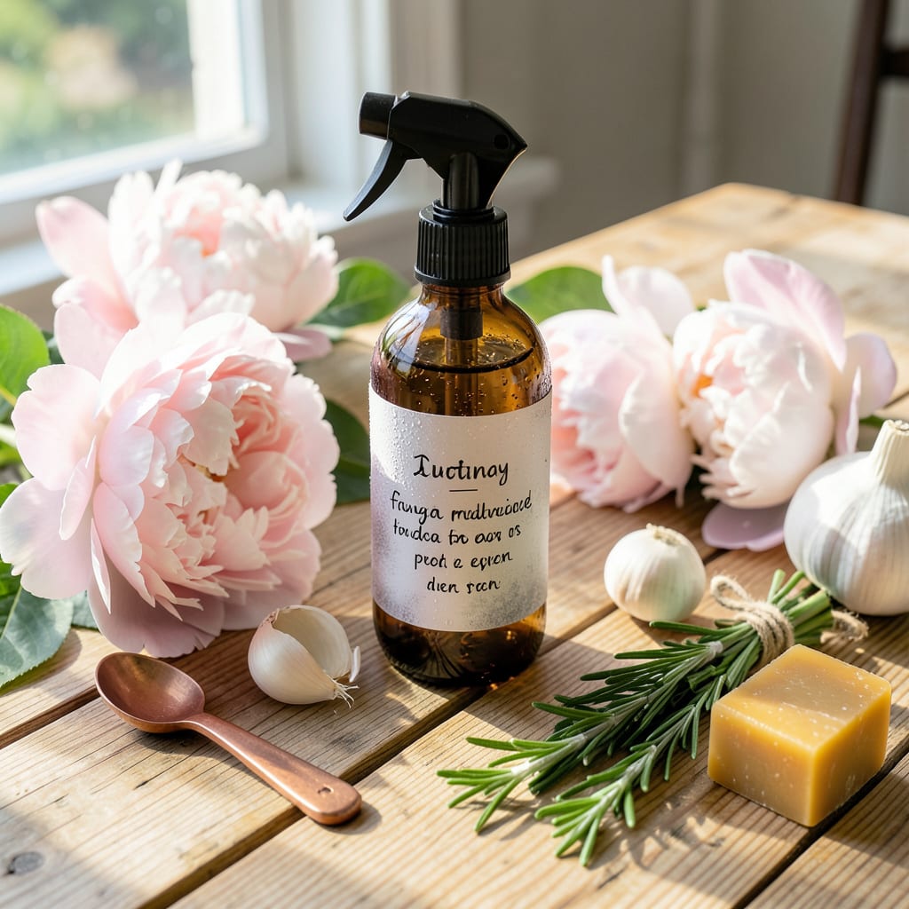 Fungicide for Powdery Mildew on Peonies: Organic Treatment for Healthy Blooms detailed visual guide