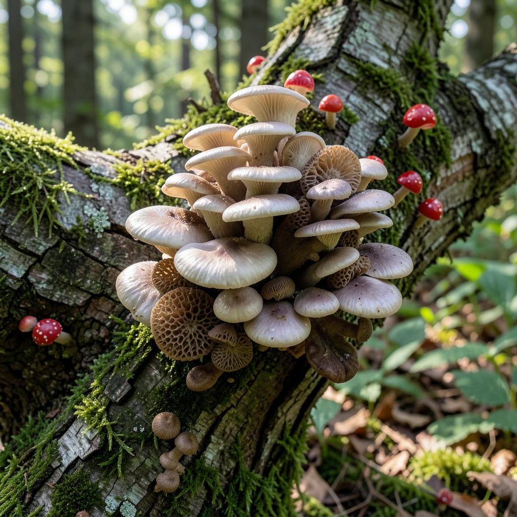 Fungus on Tree Limbs: Visual Guide to Identification and Removal illustration with key details