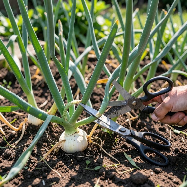 Garlic Scapes Harvest Time: Visual Cues for Perfect Picking