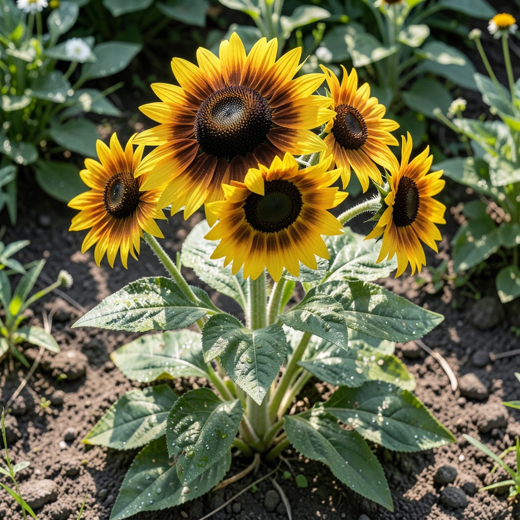 Visual representation of Giant Black Eyed Susan: Bold Golden Blooms for Pollinator Gardens