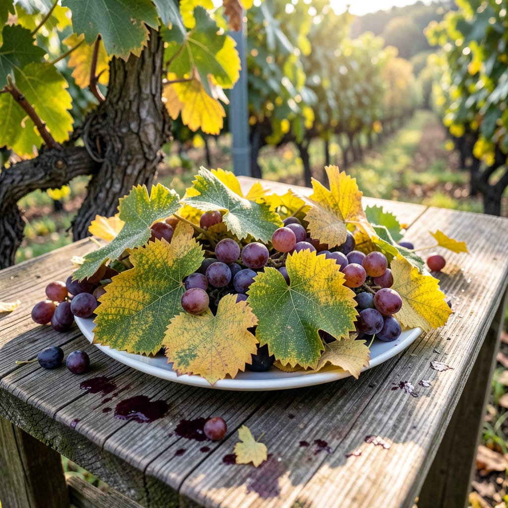 Grape Vine Leaves Turning Yellow: Expert Diagnosis and Cures detailed visual guide