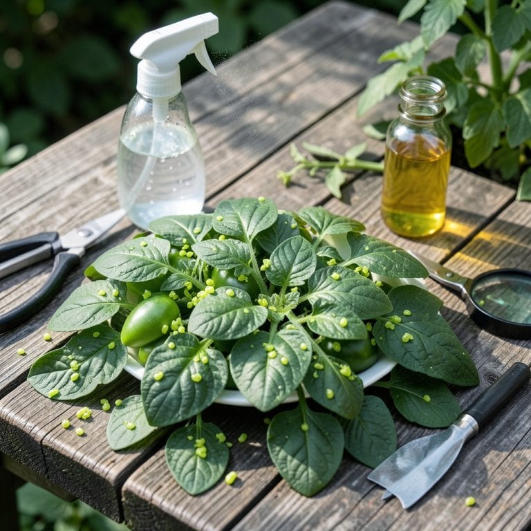 Green Eggs on Tomato Leaves: Early Signs and Organic Fixes