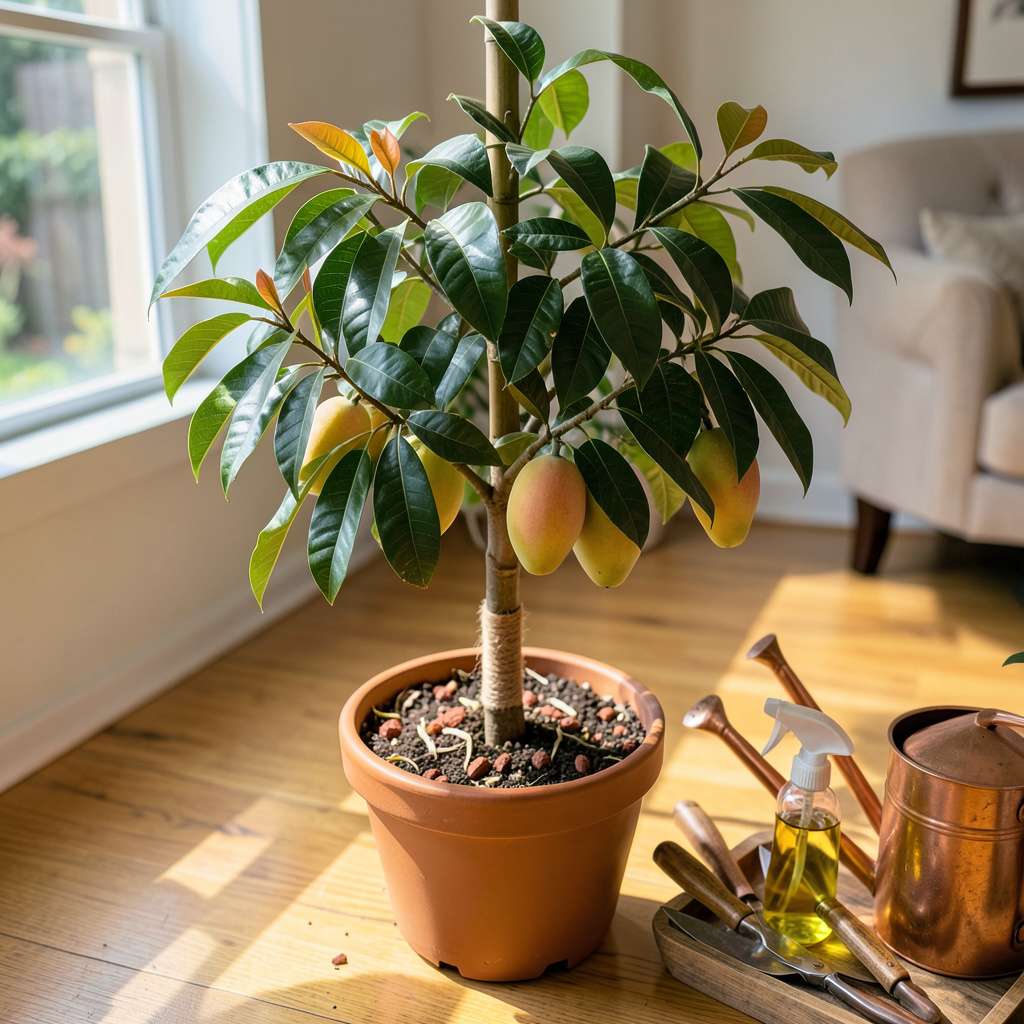 Grow Mango Tree Indoors: Tropical Fruit in Your Home Year-Round