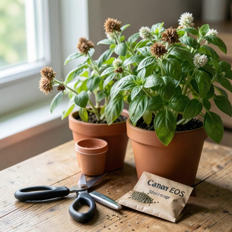 Harvesting Basil Seeds From Plant: Simple Steps for Future Growth Harvesting Basil Seeds From Plant: Simple Steps for Future Growth