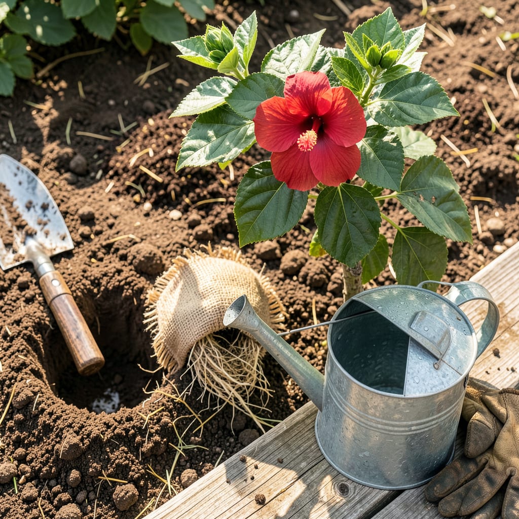 Hibiscus Transplanting: Stress Free Guide for Thriving Blooms detailed visual guide