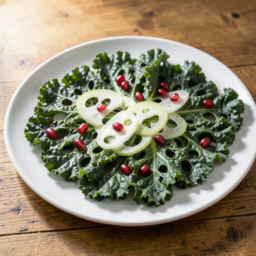 Holes in Kale Leaves: Pest Identification and Organic Solutions example with annotations