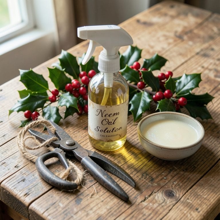 Holly Bush Black Fungus: Organic Cure for Healthy Blooms