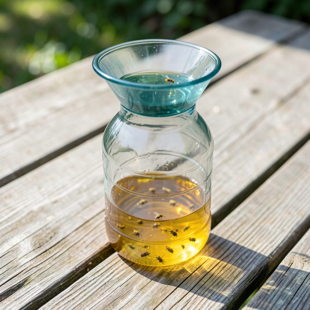 Visual representation of Homemade Yellow Jacket Trap: Non Toxic DIY Pest Control Solution
