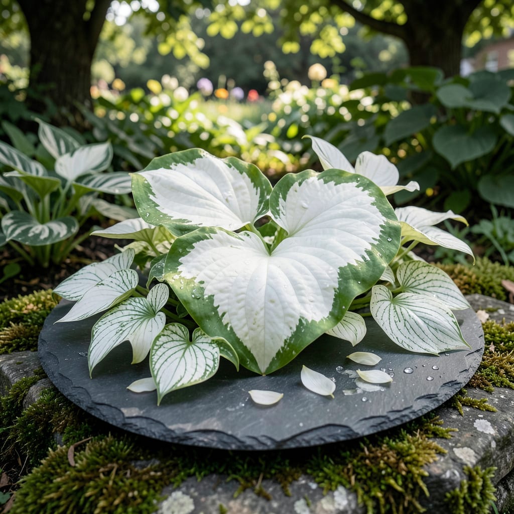 Comprehensive Hosta Leaves Turning White: Sun Scorch or Nutrient Deficiency Clues visual reference