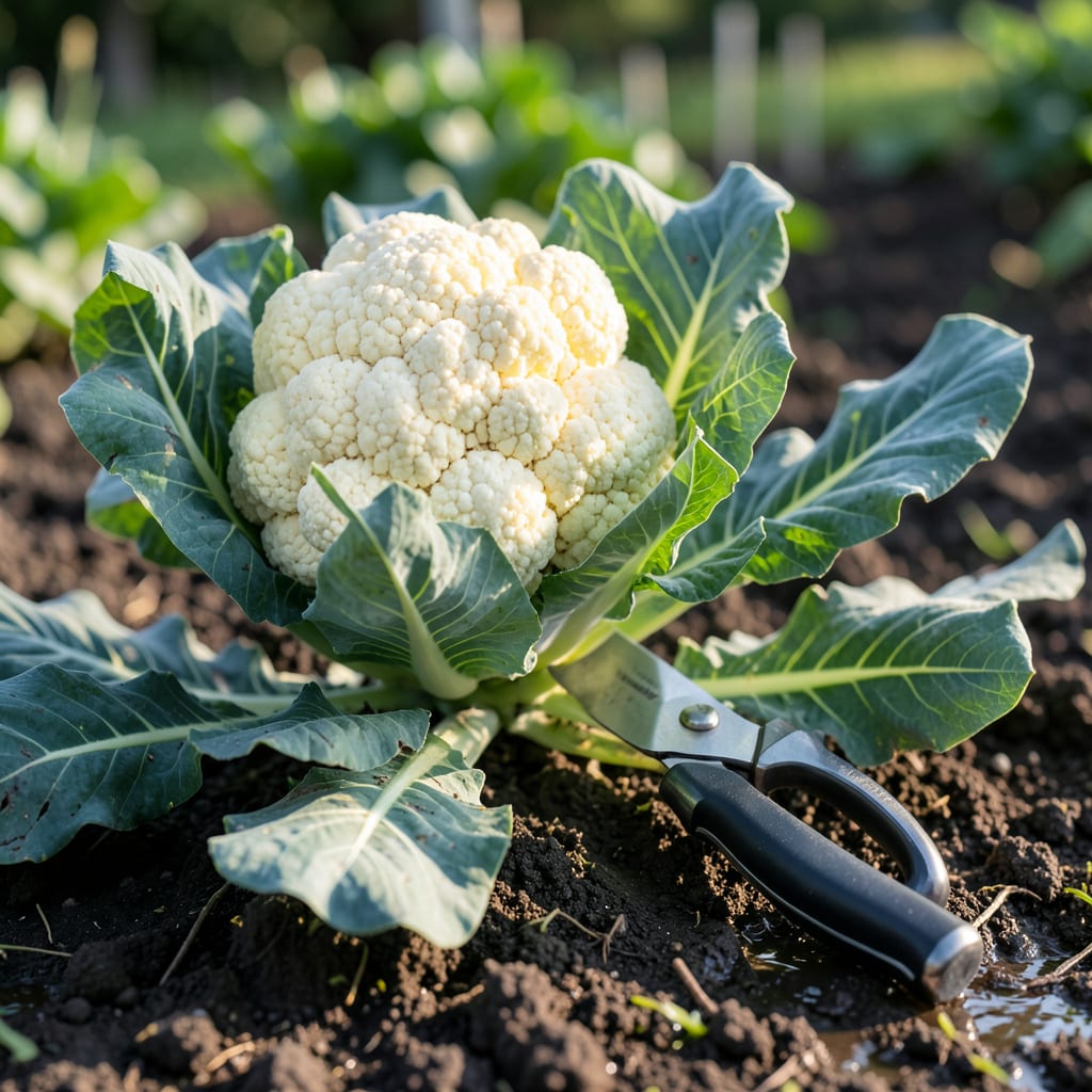 Comprehensive How Do I Know When Cauliflower Is Ready to Pick: Head Tightness and Curd Size Guide visual reference