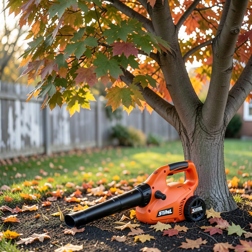 How Do Leaf Blowers Work: Simple Explanation of the Mechanics example with annotations