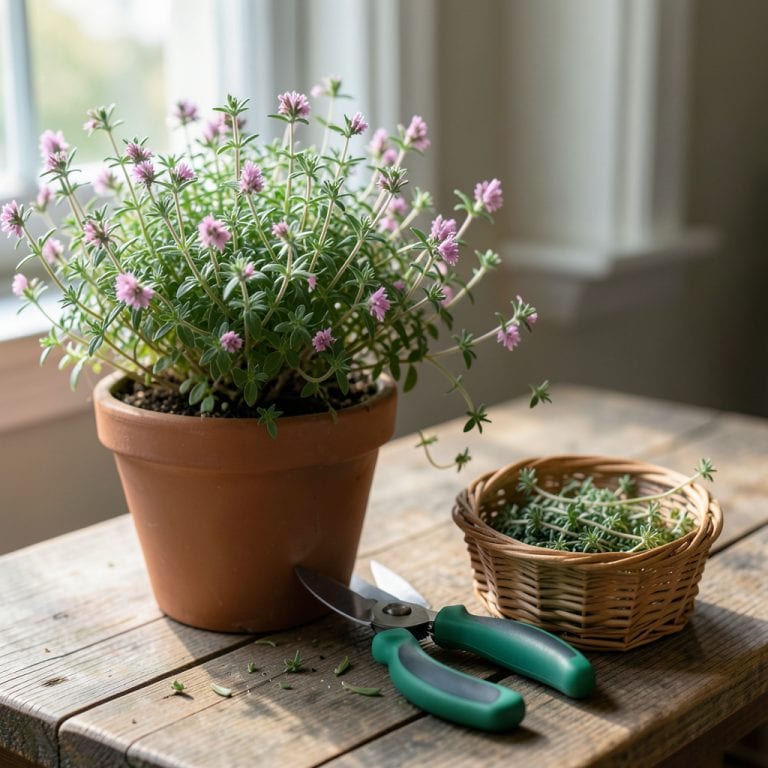 How Do You Harvest Fresh Thyme: Best Time and Proven Methods