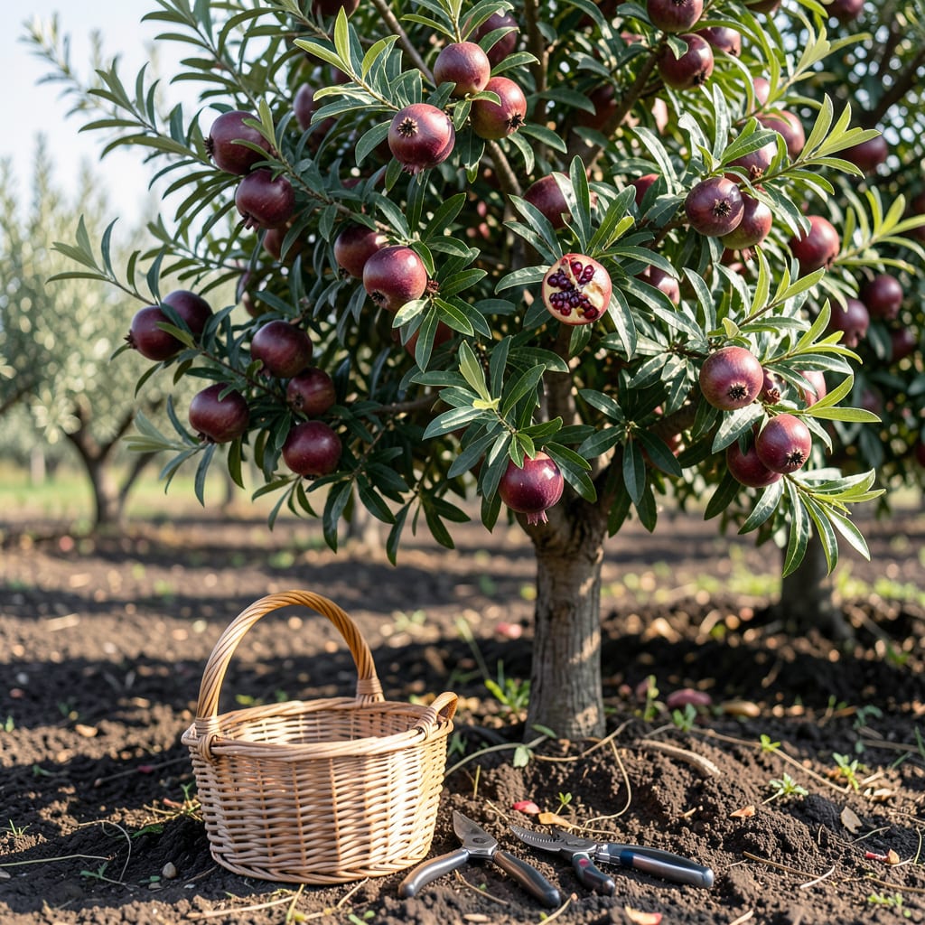 How Do You Know When a Pomegranate Is Ready to Pick: Sound Test and Skin Clues detailed visual guide