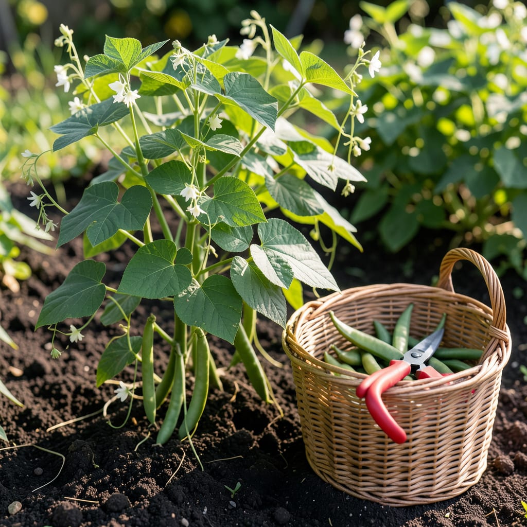 how do you know when beans are ready to pick illustration with key details