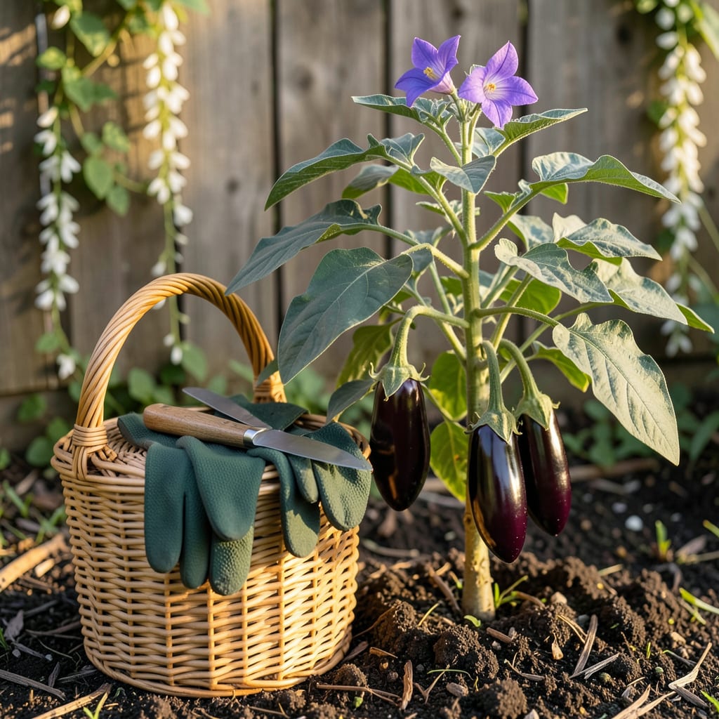 How Do You Know When Eggplant Is Ready to Pick: 5 Clear Signs to Harvest illustration with key details
