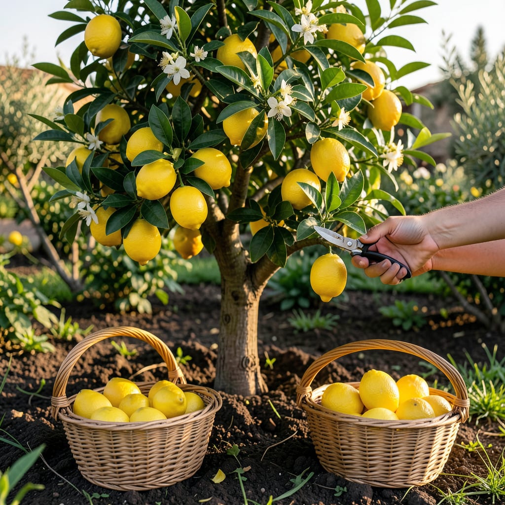 How Do You Know When Lemons Are Ready to Pick: The Neck Softening Test illustration with key details
