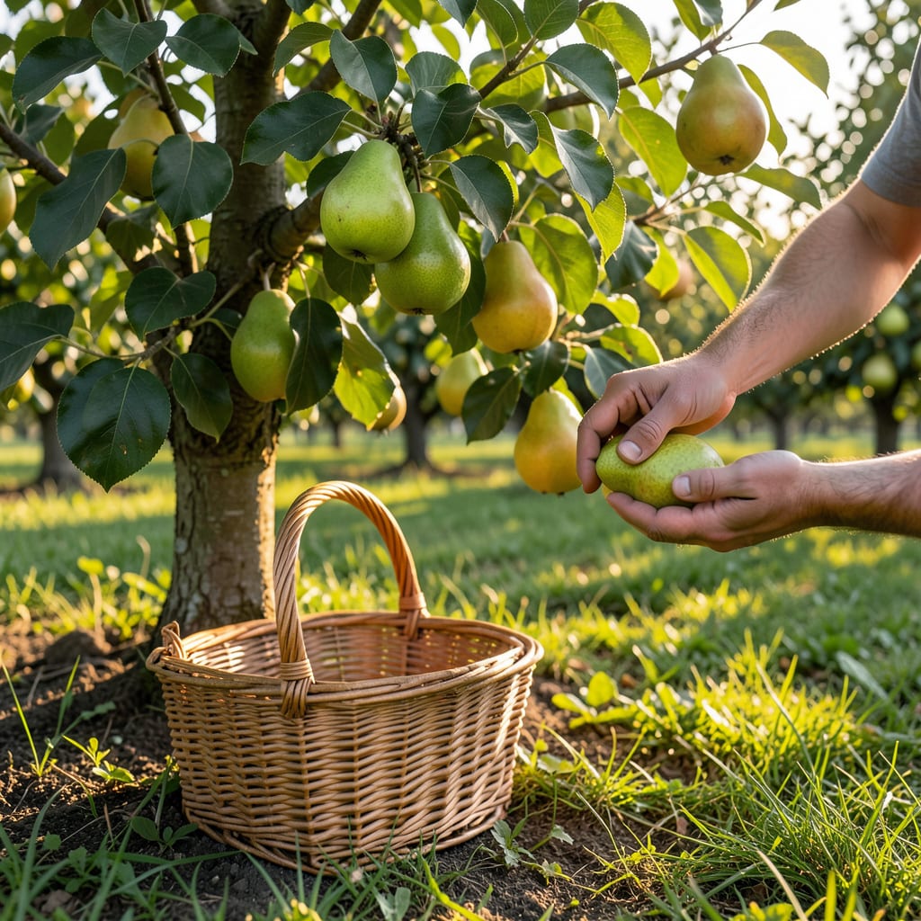 How Do You Know When Pears Are Ready to Pick: The Tilt Test and Other Clues detailed visual guide