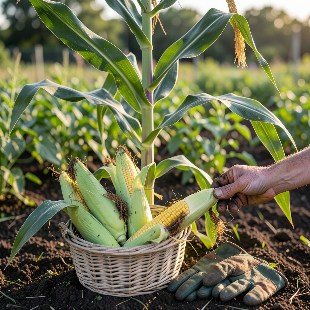 How Do You Know When Sweet Corn Is Ready to Pick: 3 Surefire Signs illustration with key details