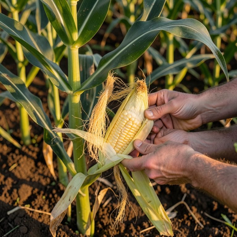 How Do You Know When Sweetcorn Is Ready to Pick: Kernel Milk Test for Sweetness