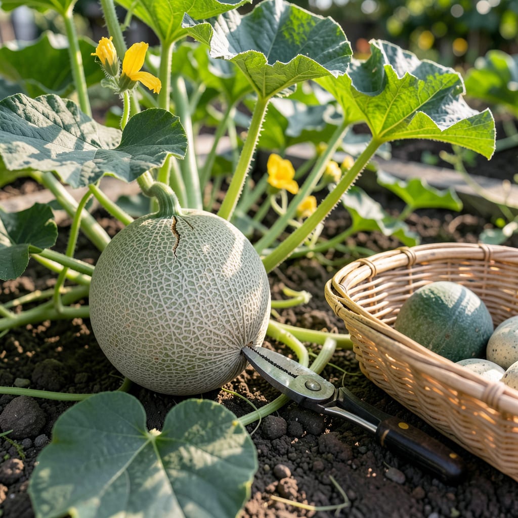 Complete How Do You Know When to Pick Cantaloupe: Stem Slip and Scent Signals overview image