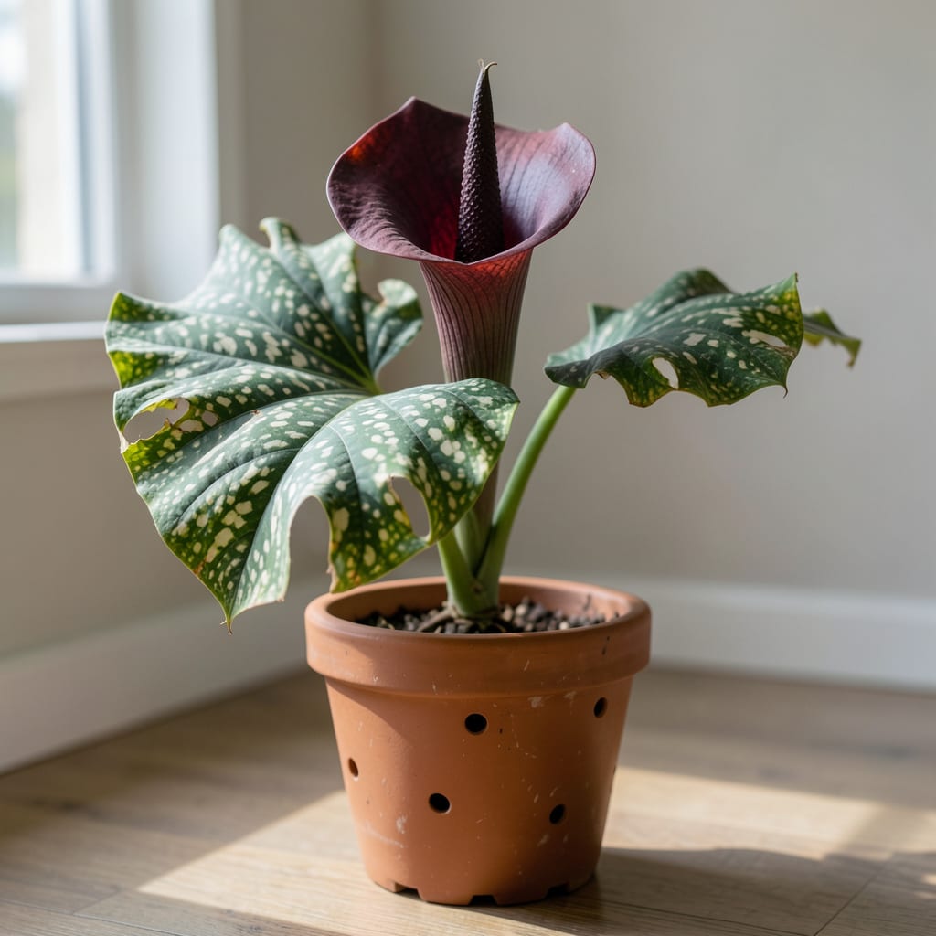 How Long Do Corpse Flowers Bloom: Rare Bloom Cycle Explained illustration with key details