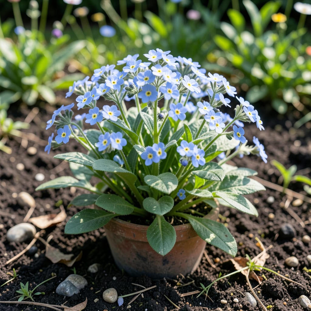 Visual representation of How Long Do Forget Me Nots Bloom: Complete Flowering Guide