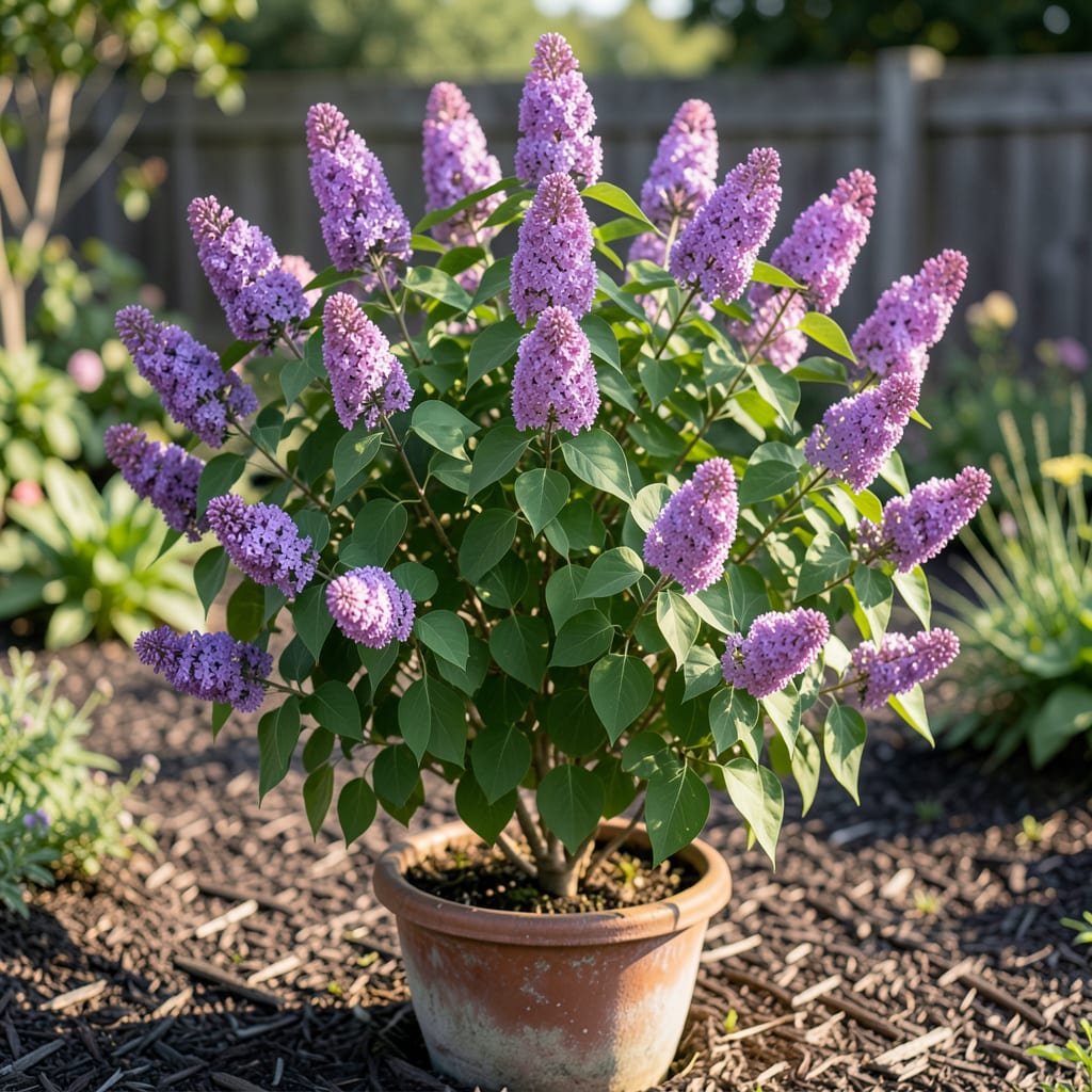 how long do lilac bushes bloom illustration with key details