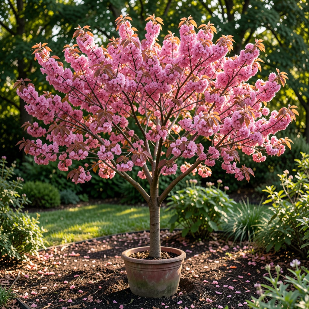 How Long Do Redbud Trees Bloom: Bloom Duration and Care Tips example with annotations