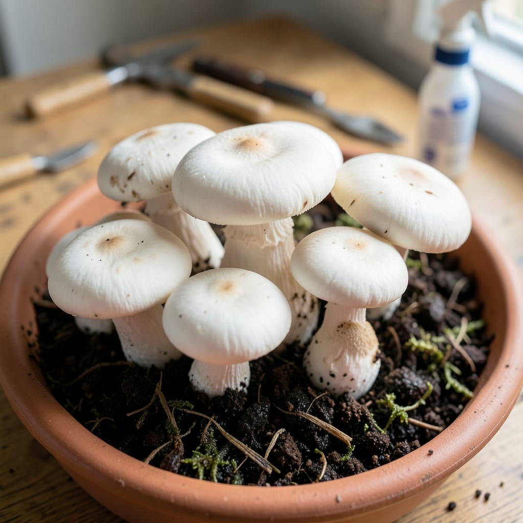 How Long Does It Take to Grow Mushrooms: Timeline and Key Steps for Success example with annotations