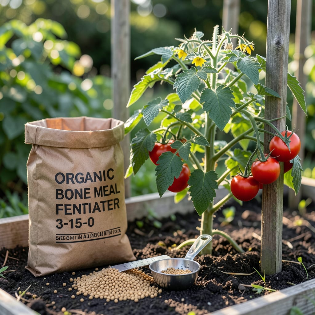 Complete how much bone meal per tomato overview image
