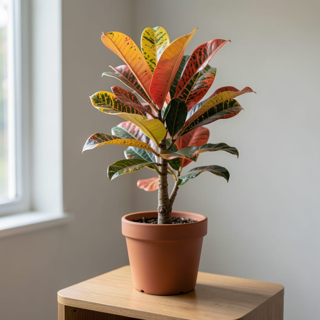How Much Light Does a Croton Plant Need: Essential Growing Guide Tips illustration with key details