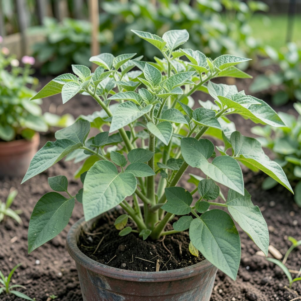 how much light does a potato plant need detailed visual guide