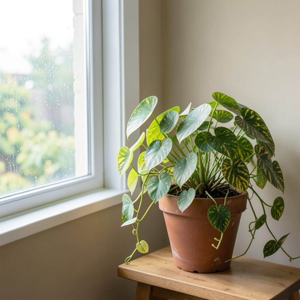 How Much Light Does Chinese Money Plant Need: Optimal Lighting Conditions for Thriving Plants illustration with key details