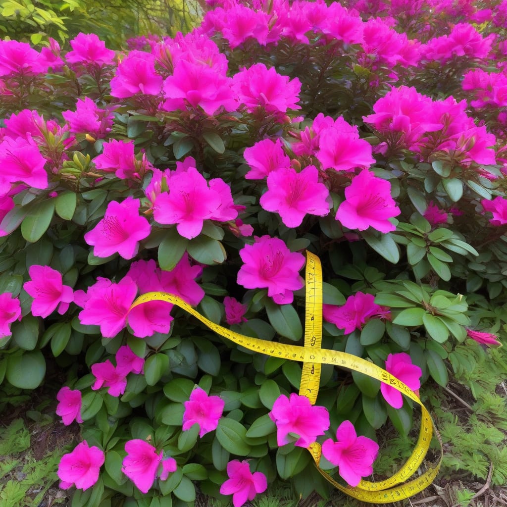 Complete how tall azaleas grow overview image