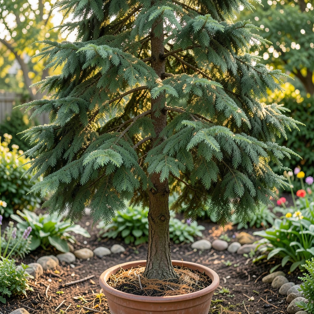 How Tall Can a Cedar Tree Grow: Maximum Heights Explained example with annotations