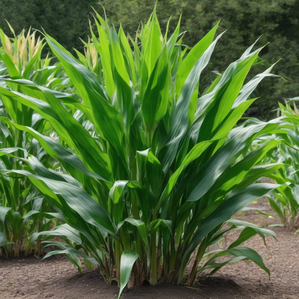 Visual representation of How Tall Can a Corn Plant Grow: Maximum Height Guide