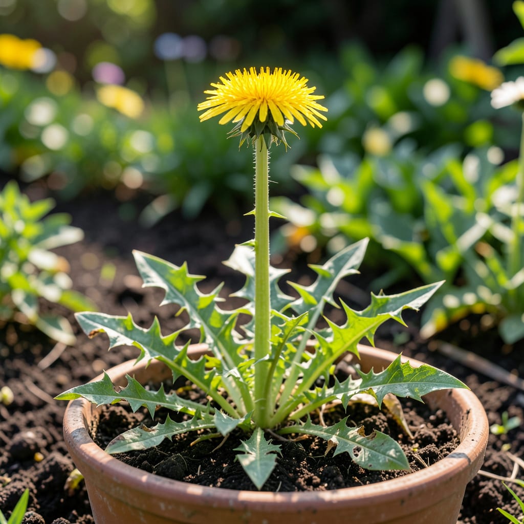 How Tall Can a Dandelion Grow: Surprising Height Facts example with annotations