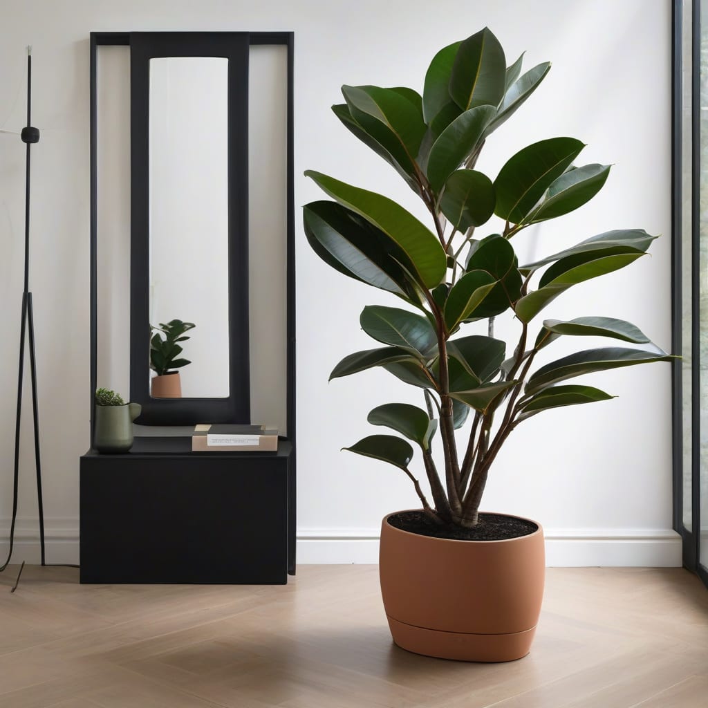 How Tall Can a Rubber Tree Grow Indoors: Maximum Height Guide detailed visual guide