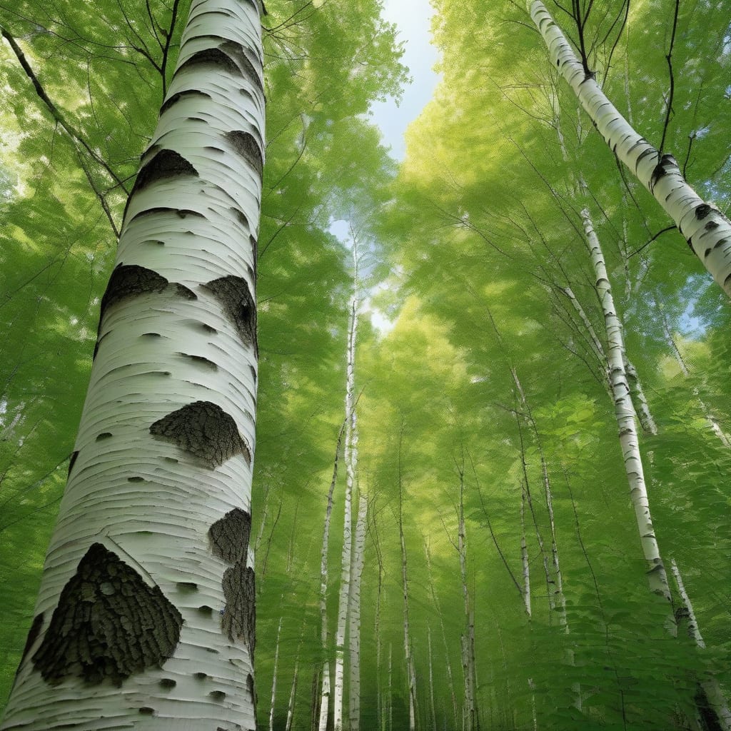 How Tall Can Birch Trees Grow: Maximum Heights Explained illustration with key details