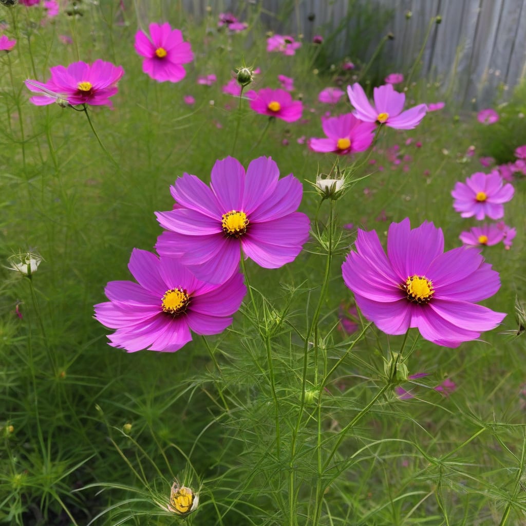 Visual representation of How Tall Can Cosmos Grow: Maximum Heights Explained