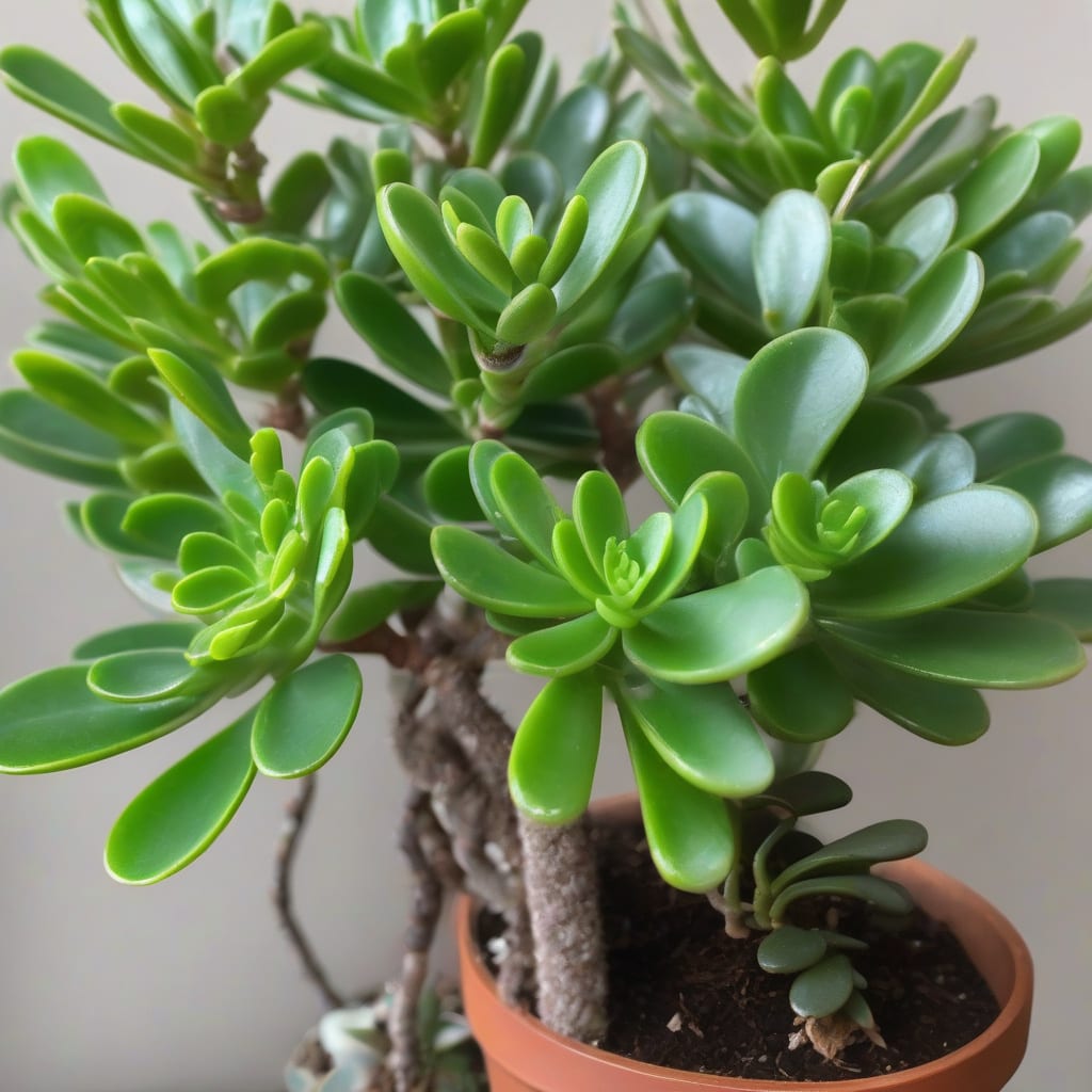 How Tall Can Jade Plants Grow: Expert Tips for Maximum Height example with annotations