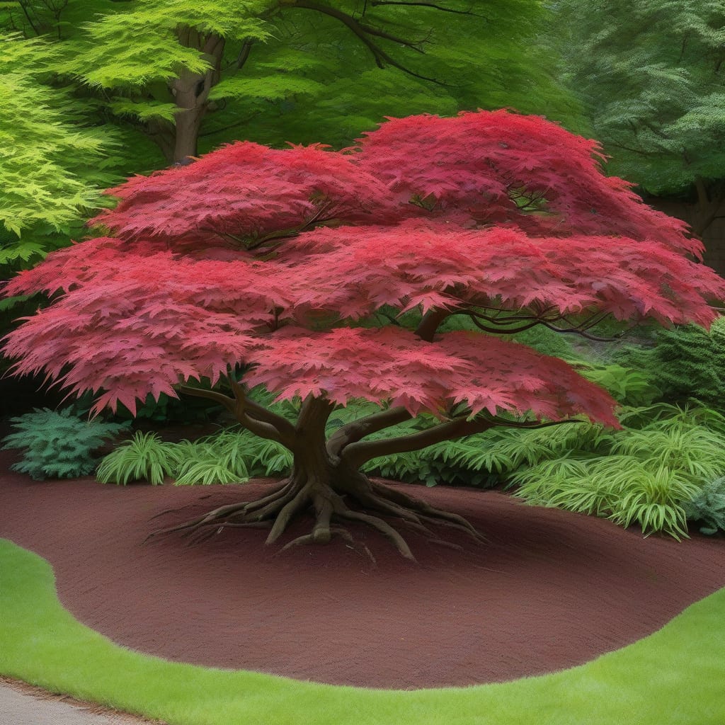 How Tall Can Japanese Maples Grow: Expert Size Guide example with annotations