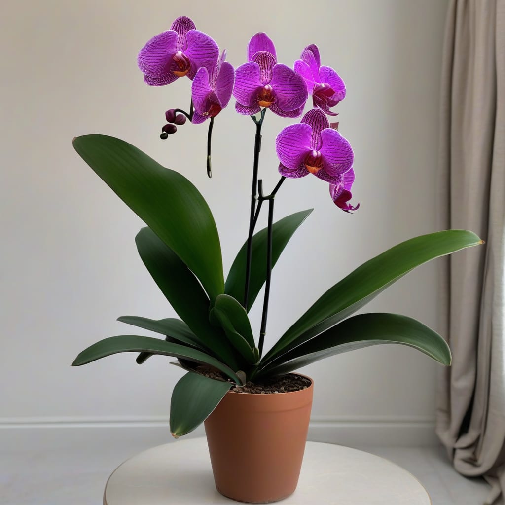 How Tall Can Orchids Grow: Expert Tips for Maximum Height example with annotations