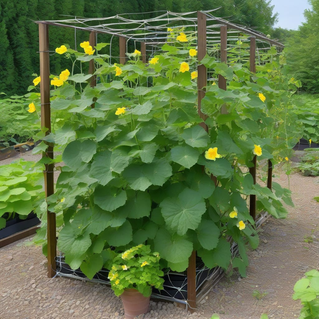 Visual representation of How Tall Cucumber Plants Grow: Expert Tips for Maximum Height