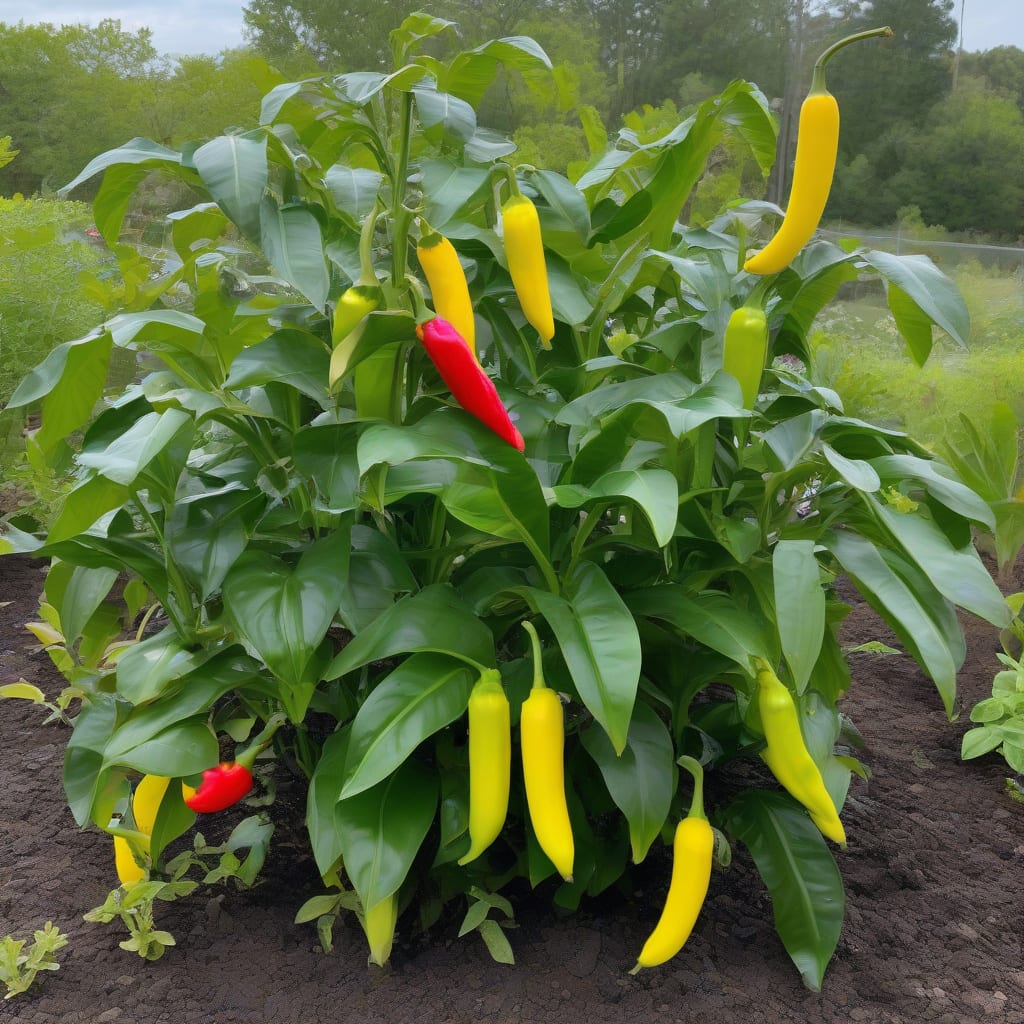 How Tall Do Banana Pepper Plants Grow: Expert Growing Tips illustration with key details