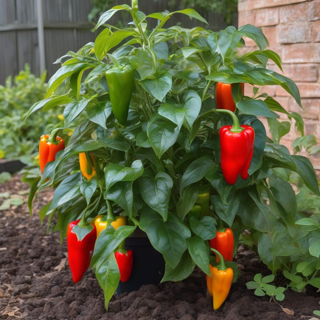 how tall do banana peppers grow illustration with key details