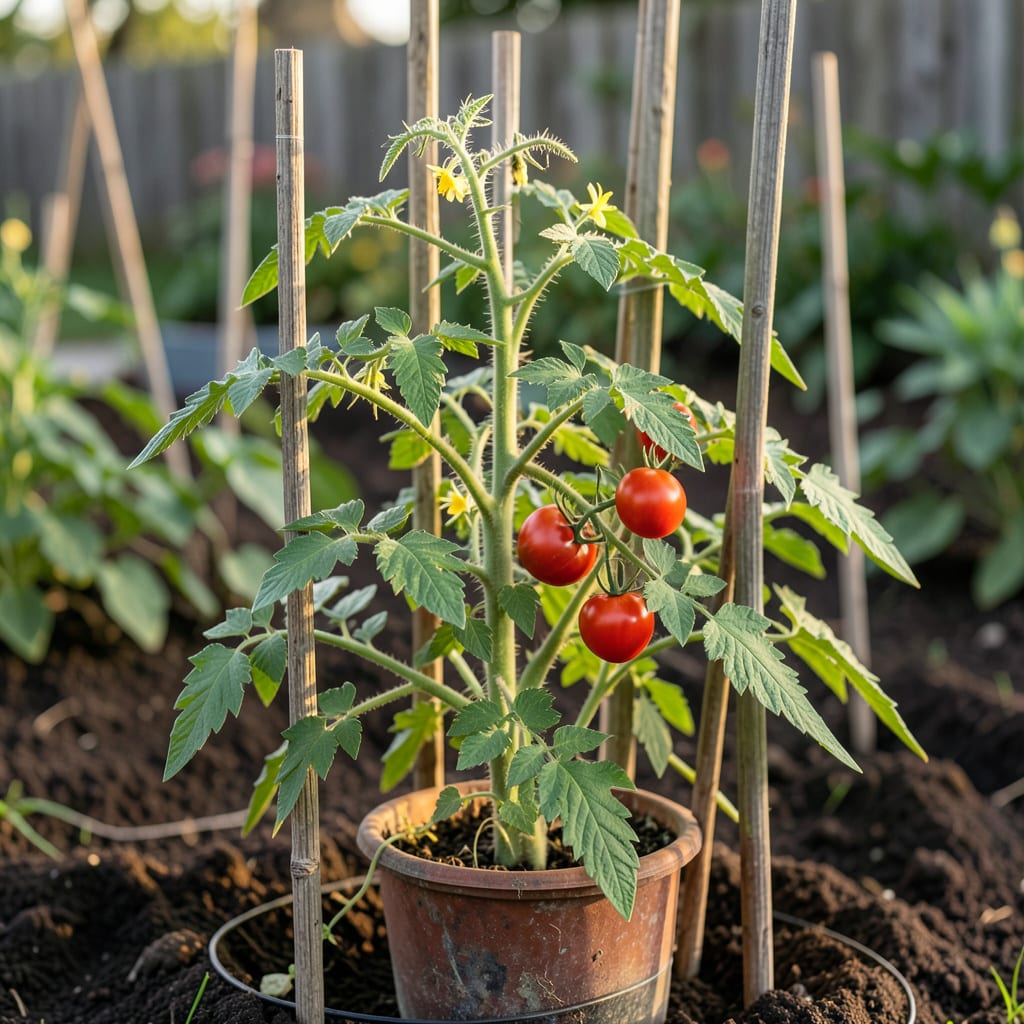 How Tall Do Bush Goliath Tomatoes Grow: Expert Growing Guide Tips illustration with key details