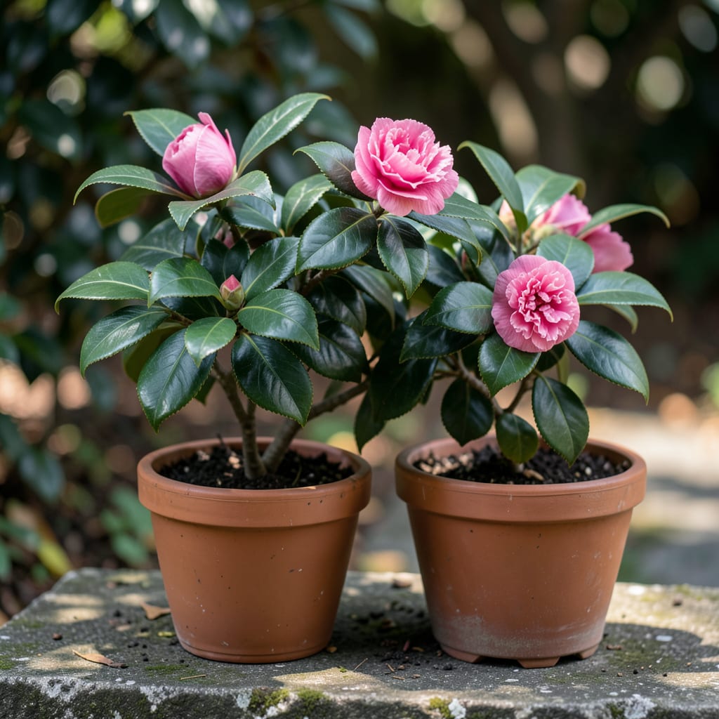 Visual representation of How Tall Do Camellias Grow in Pots: Expert Container Gardening Tips