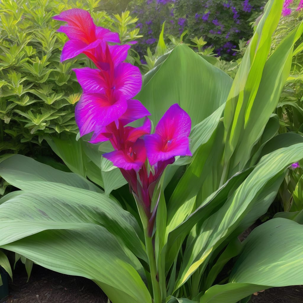 Visual representation of How Tall Do Canna Plants Grow: Maximum Height Guide