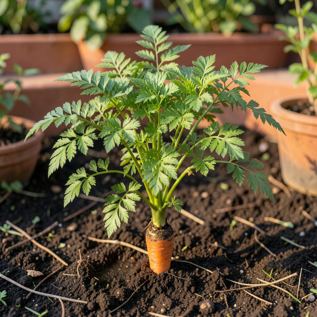 Comprehensive how tall do carrot plants grow visual reference